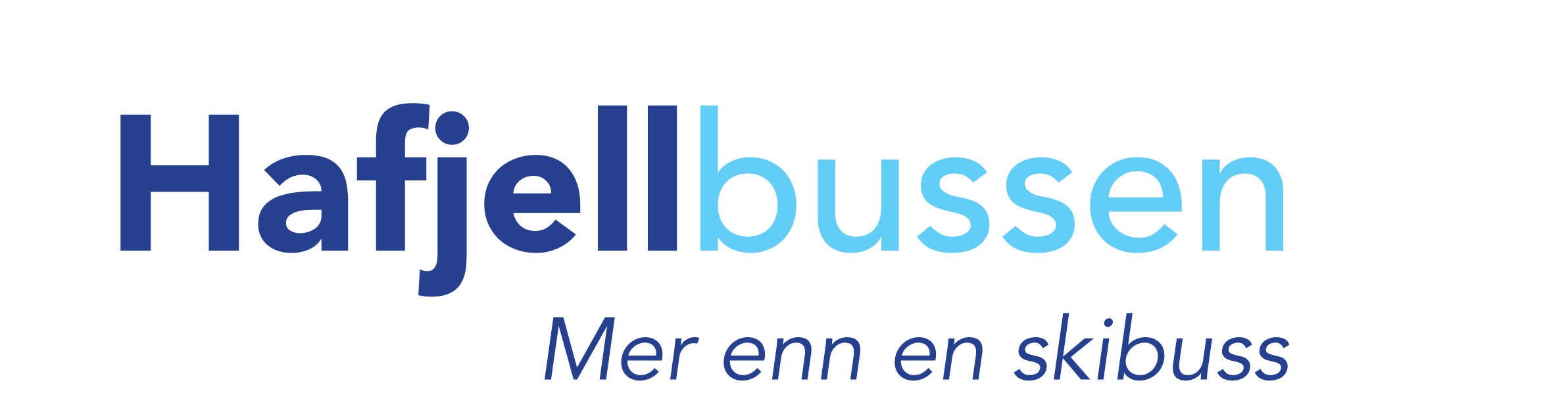 Hafjellbussen logo i farge